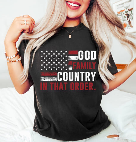 God. Family. Country.