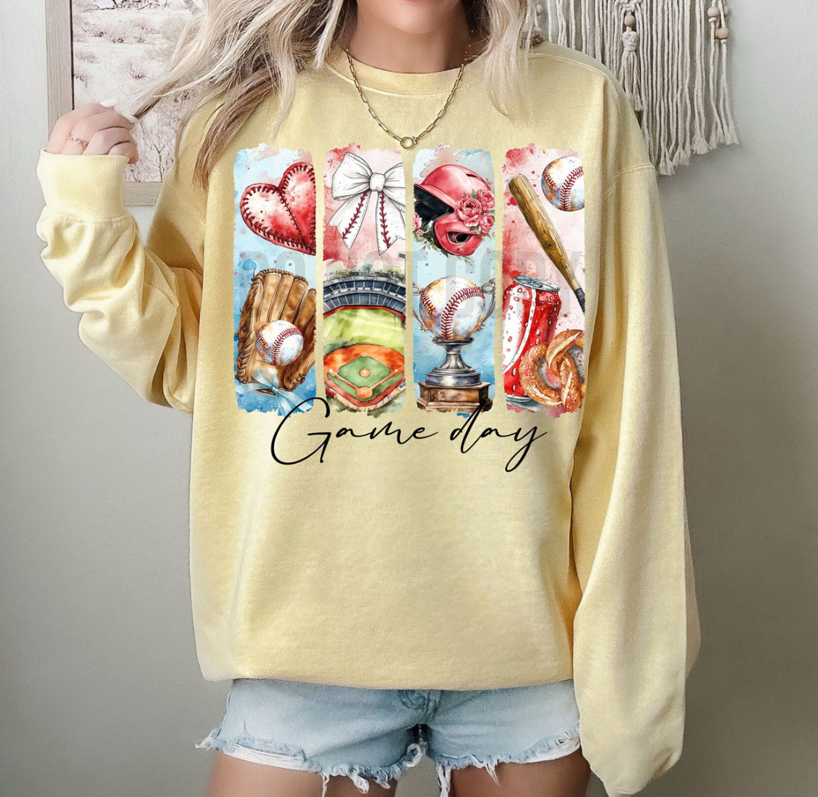 Game day light weight cc sweatshirt