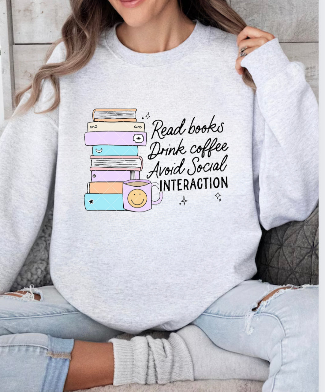 Read books. Drink coffee. Avoid social interaction