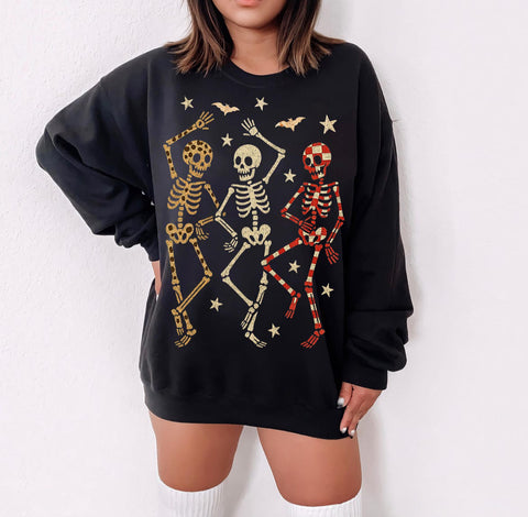 Dancing skeletons sweatshirt