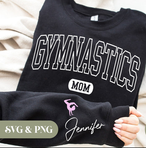 Personalized gymnastics mom