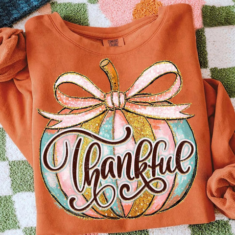 Thankful cc light weight sweatshirt