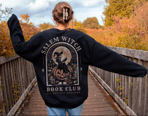 Salem witch book club (oversized print)