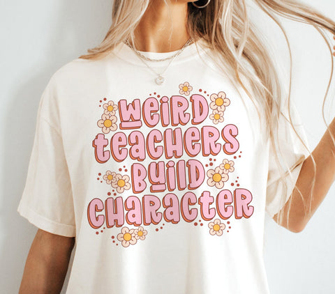 Weird teachers tee