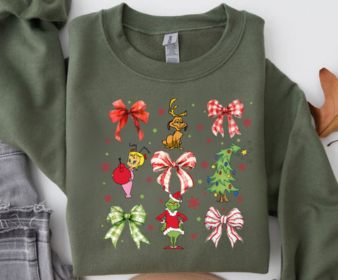 Coquette retro grinch