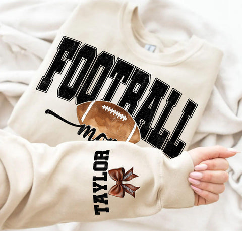 Personalized football mom