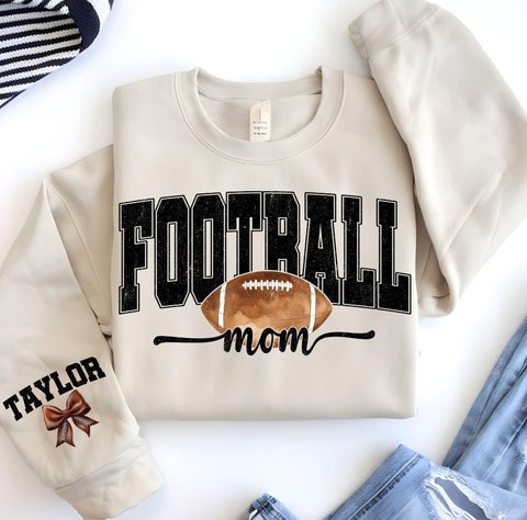 Personalized football mom