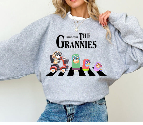 Here comes the grannies HOODIE OR SWEATSHIRT