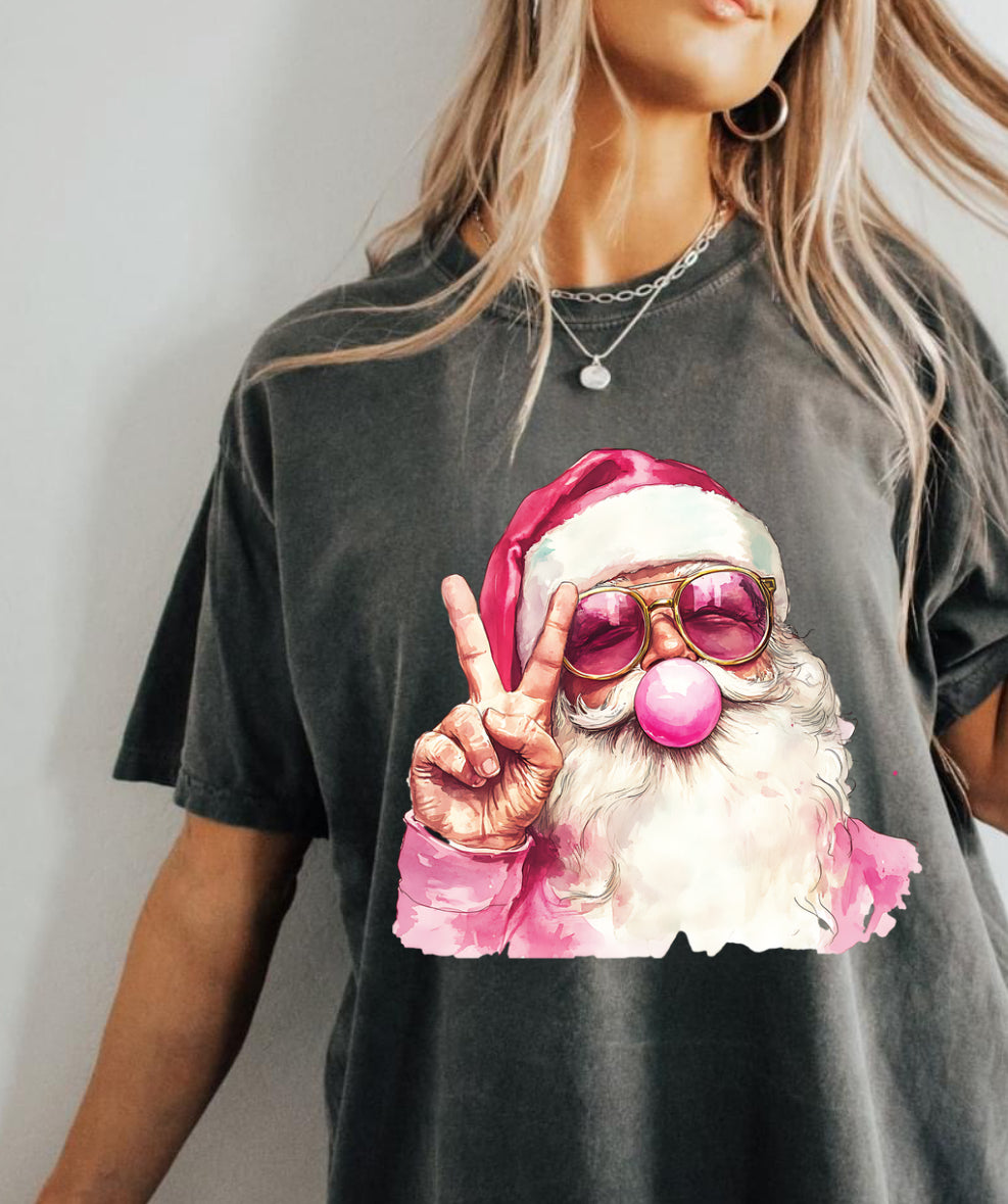 Bubble gum Santa