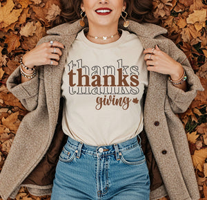 Thanks thanks thanks giving