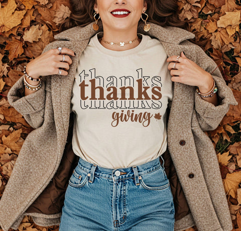Thanks thanks thanks giving