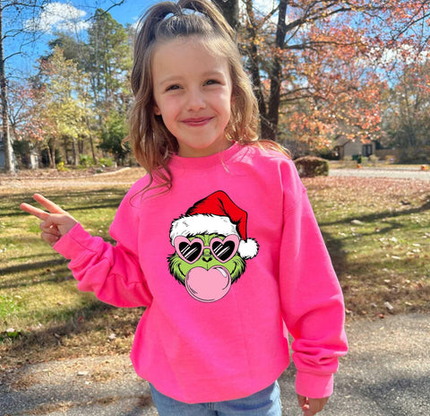 G bubble gum sweatshirt
