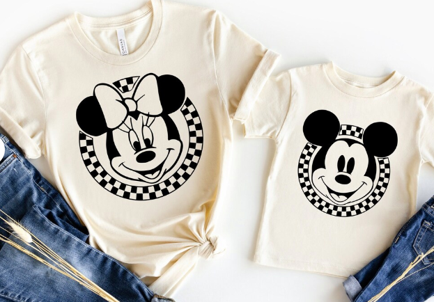 Retro Mouse Tees ( kids & adults )