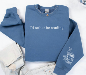 I'd rather be reading.